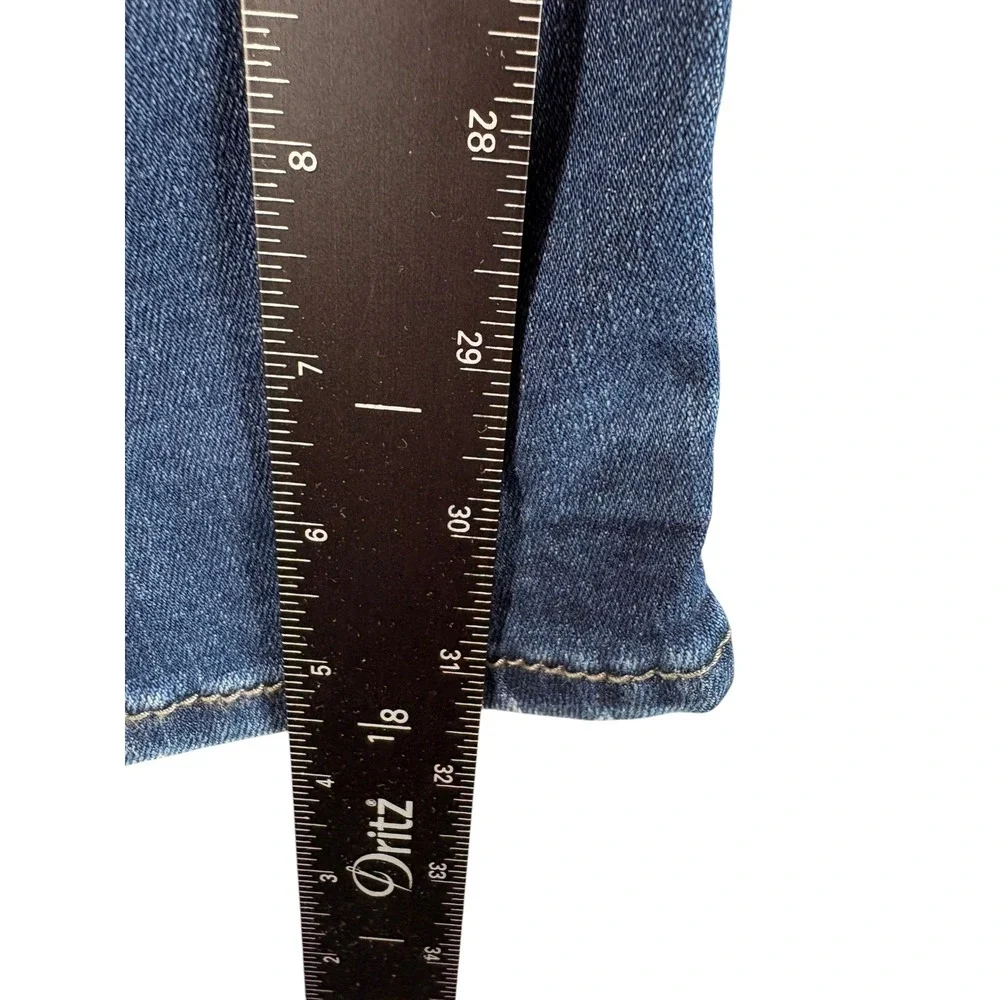Silver Jeans Co. Suki Skinny Womens 16x31 Blue Denim Curvy Fit Mid Rise Western